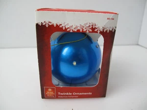 Home Accents Twinkle Lights Ball Ornament Christmas Ornament Brand New With Tags - Picture 1 of 6