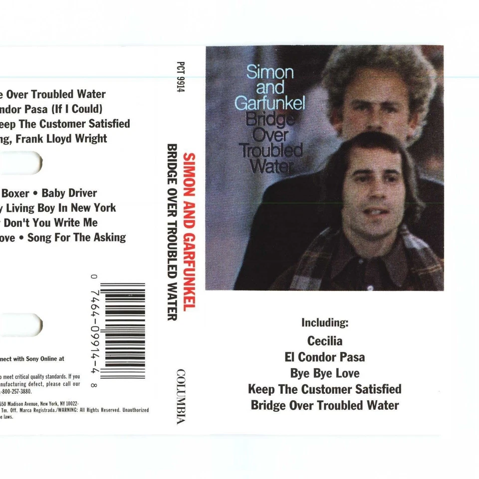 Bridge Over Troubled Water by Simon & Garfunkel (Cassette, Jan-1985, Columbia (USA))