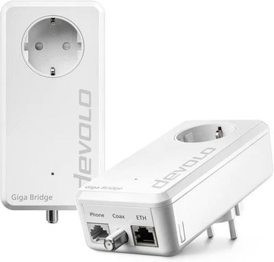 Devolo Giga Bridge Phone Kit, Fiber Optic Solution, Fiber Optic Network Termination (ONT) - Image 1 of 3