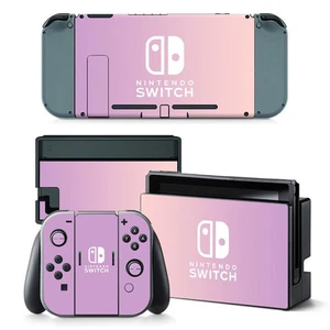 For Nintendo Switch Sticker Small Fresh Color Film Skin Solid Gradient - Picture 1 of 19