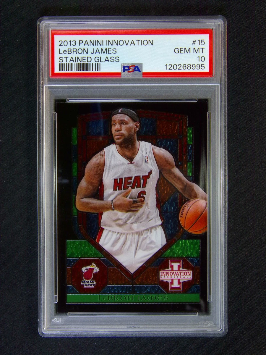Panini LeBron James 10 Graded Basketball Sports Trading Cards