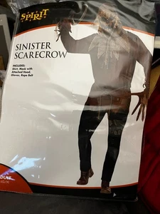 Geist Halloween - SINISTER SCARECROW KOSTÜM - ERWACHSENE HERREN LG/XL - Bild 1 von 3