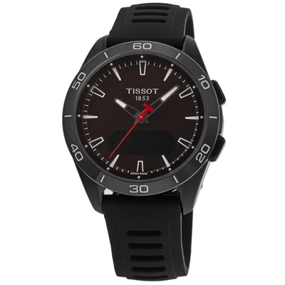 New Tissot T-Touch Connect Solar Digital Black Men's Watch T153.420.47.051.04 - Image 1 of 4