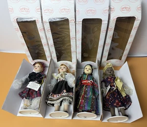 Konvolut 4 Schaustopper Porzellan Puppen Kinder aller Nationen - Bild 1 von 6