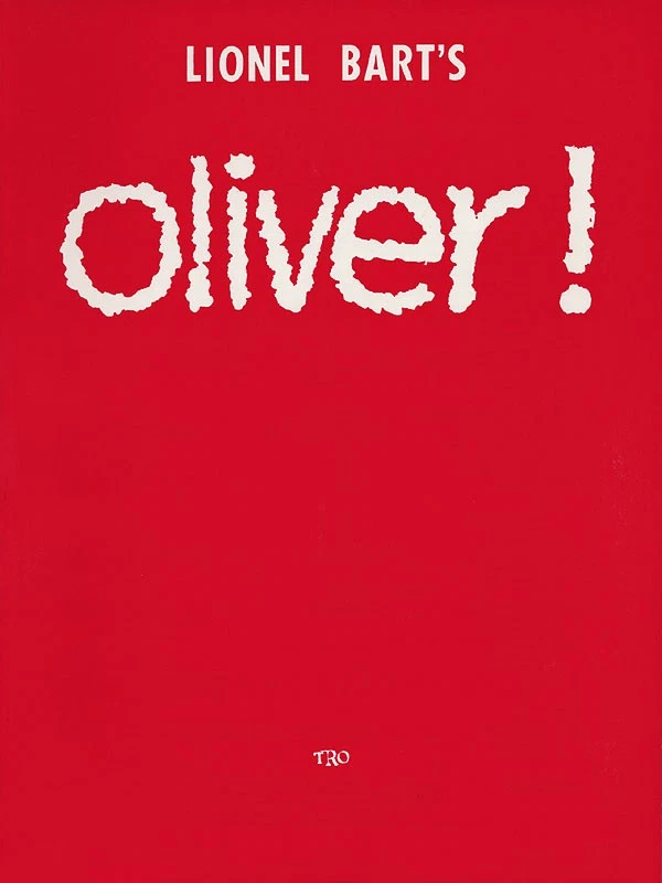 Oliver The Musical Lionel Bart Vocal Score & Piano Sheet Music 32 Songs Book - Image 1 of 1