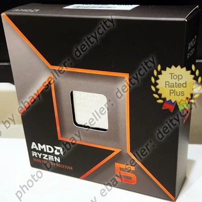 AMD Ryzen 5 9600X AM5 3.9/5.4 GHz 6-Core 65W Boxed CPU Processor NEW SEALED - Image 1 of 3