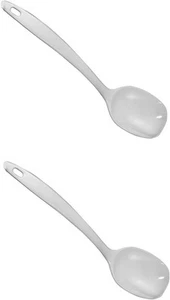 Chef Craft Melamine Basting Spoon White Hard Plastic, 11-Inches Long - Picture 1 of 1