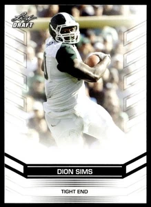2013 Leaf Draft Dion Sims Michigan State Spartans #19 - Picture 1 of 2