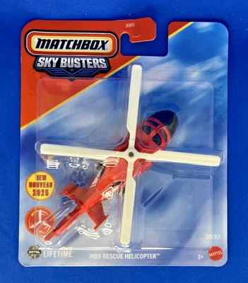 Matchbox - Sky Busters - 30/32 - MBX Rescue Helicopter - JCM78 - New 2025 - Bild 1 von 3