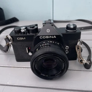 COSINA CSM con Lente Cosinon Auto MC 55mm - ESTADO LIMPIO - Imagen 1 de 4