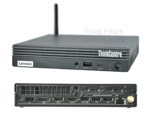Lenovo ThinkCentre M90q Tiny PC NVMe SSD i3/i5/i7 16/32/64GB RAM WLAN Win 11 - Afbeelding 1 van 1