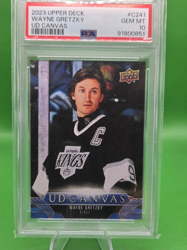 2023-24 Upper Deck Serie 2 Lienzo Wayne Gretzky #C241 Kings Los Angeles Foto 1 de 1