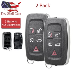 2 For 2010 2011 2012 2013 2014 2015 Land Rover Range Rover Sport Key Fob Shell - Picture 1 of 7