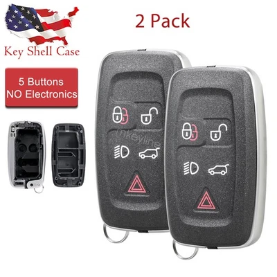 2 For 2010 2011 2012 2013 2014 2015 Land Rover Range Rover Sport Key Fob Shell - Image 1 of 4