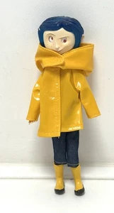 NECA Coraline Yellow Raincoat 7" Doll Figure Poseable Eyes 2014 Collectible - Picture 1 of 10
