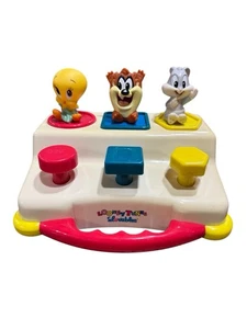 Giocattolo pop-up vintage Baby Looney Tunes Lovables - Foto 1 di 7