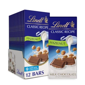 KLASSISCHES REZEPT Haselnuss-Milch-Schokoladenriegel, Milchschokolade Süßigkeiten, 4,4 Oz. (12 Pa - Bild 1 von 12