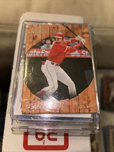 Shohei Ohtani 2019 Panini Leather and Lumber Knothole Gang Die Cut #KHG-2 - Foto 1 di 2