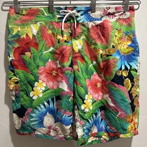 Polo Ralph Lauren Boardshorts Herren Gr. 38 Neu mit Etikett Tropical Floral Bunt Vintage " - Bild 1 von 16