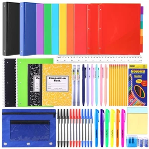 68 Pcs High School and College Back to School Supplies Kit for Student Senior... - Picture 1 of 7