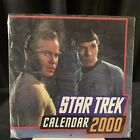 New Star Trek 2000 Calendar Wall Hanging Pocket Books Captain Kirk Spock