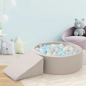 Foam Ball Pit for Children Toddlers,Baby Infant Playpen Ball Pool Soft round Des - Picture 1 of 6