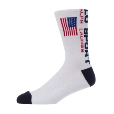 Polo Ralph Lauren Sport Bandera de EE. UU. Patriótico Calcetín para Hombres Grande 4 de Julio Foto 1 de 4