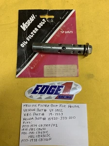 Perno de filtro de aceite VESRAH HONDA (15420-333-000) 79-82 CB650, 77-78 CB750F VF-1002 - Imagen 1 de 5