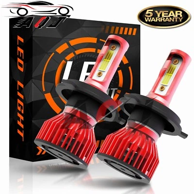 2x White H4 LED Headlight Bulb Conversion Kit for Hino 145 165 185 258 268 338 - Imagem 1 de 4