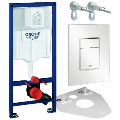 Grohe Rapid SL 39863000 WC-Element 113cm inkl. Winkel u. Skate Cosmopolitan Weiß