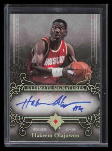 2006-07 Ultimate Collection Signatures USHO Hakeem Olajuwon Auto - Picture 1 of 2