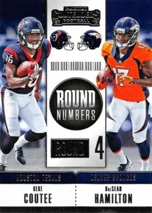 2018 Panini Contenders KEKE COUTEE / DAESEAN HAMILTON #RNA-CH round numbers - Picture 1 of 1