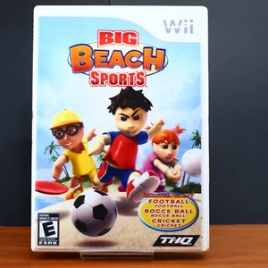 Big Beach Sports ~ Nintendo Wii (Complete w/ Manual) ● R4 PAL ● Fast Postage - Picture 1 of 4