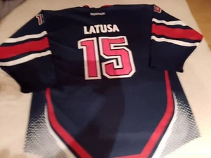 Eishockey Trikot game worn Red Bull Salzburg, Österreich, Latusa, Team Austria - Bild 1 von 2