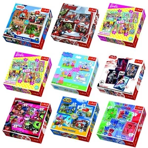Trefl 4in1 Puzzle 35+48+54+70 Stck. Cartoon Superheld Charaktere Jungen Mädchen - Bild 1 von 96