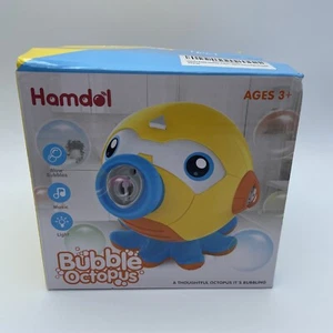 Bubble Machine for Kids Toddlers, Octopus Bubble Maker with Music and Light - Picture 1 of 5