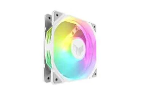 ASUS TUF Gaming TR120 ARGB Single Pack Reverse White Edition 120mm Fans - Picture 1 of 5