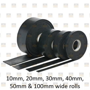 Neoprene Rubber Strip Many Widths & Thicknesses - 1m, 2.5m, 5m, 7.5m & 10m Rolls - Picture 1 of 8