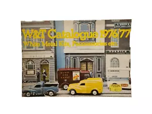 W&T Catalogue 1976/1977 - White Metal Kits, cars, accessories - Foto 1 di 14