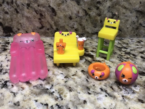 Happy Places Shopkins Happy Home Pool And Sun Deck Replacement Pieces Cover