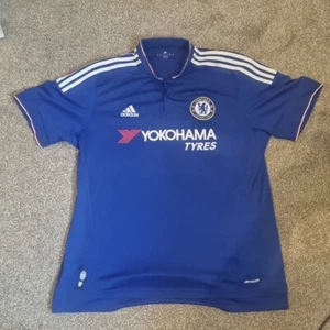 Chelsea Heimtrikot - Größe XL 2015-16 Saison! Offizieller Adidas sehr guter Zustand - Bild 1 von 13