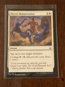 Magic the Gathering Hour of Devastation Djeru's Renunciation - Picture 1 of 2