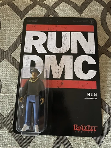 Run DMC Joseph Run Simmons Hip Hop Icon Legend ReAction Figure Super7 Cover