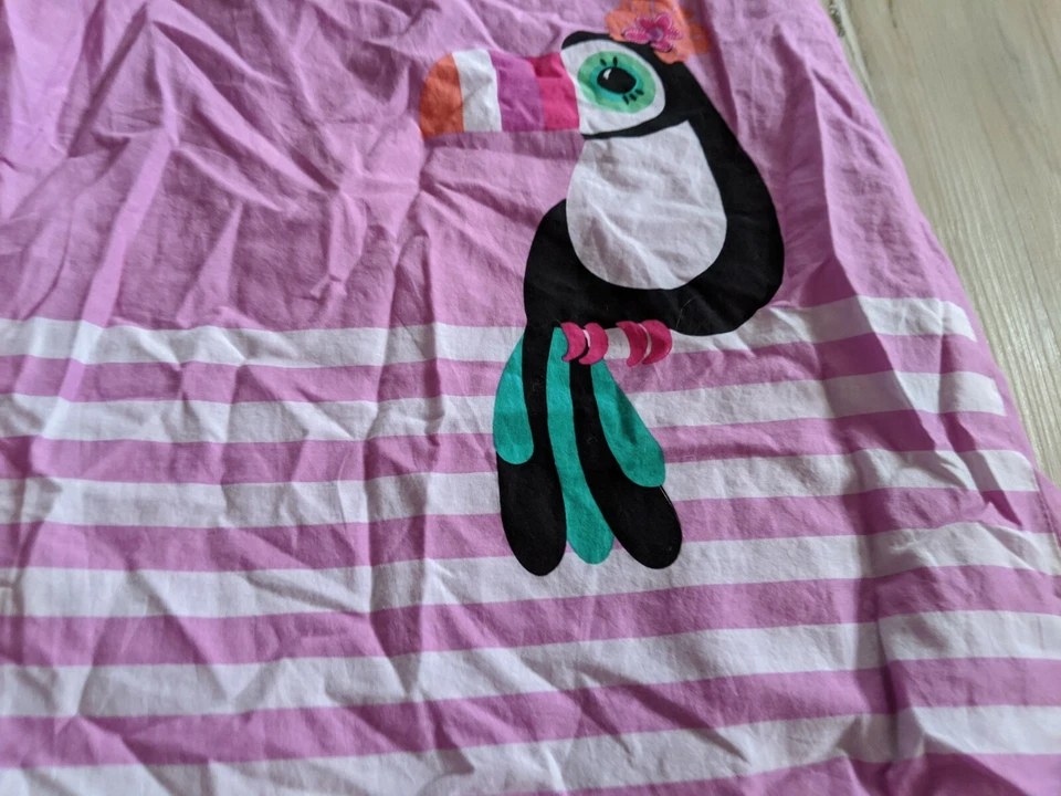 Vestido Gymboree Niña Jungle Brights Rosa Tucán Sin Mangas Talla 3T Verano Foto 1 de 4