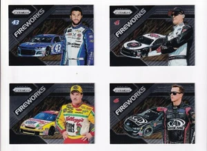 2018 Panini PRIZM FIREWORKS #F-12 Bubba Wallace SWEET CARD! - Bild 1 von 4