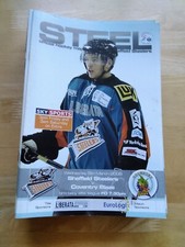 2007/8 SHEFFIELD STEELERS V COVENTRY BLAZE ICE HOCKEY 5/3/08
