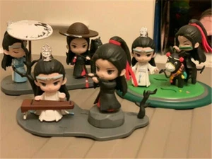 A pair The Untamed Wangji Wuxian Blind box Figurine Figure Doll Toy Gift Random - Picture 1 of 10