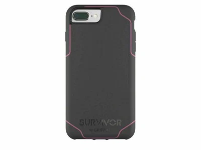 Griffin Survivor Thin Extreme Rugged Case Cover for iPhone 7 Plus / 8 Plus Grey - Image 1 of 4