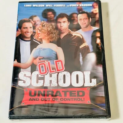 Old School - DVD - New / Sealed - Unrated - Will Ferrell - Vince Vaughn - Image 1 of 2