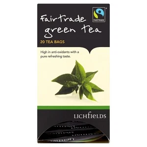 Litchfields Fair Trade grüne Teebeutel mit Umschlag 120 Lieferung kostenlos UK Lieferung - Bild 1 von 1